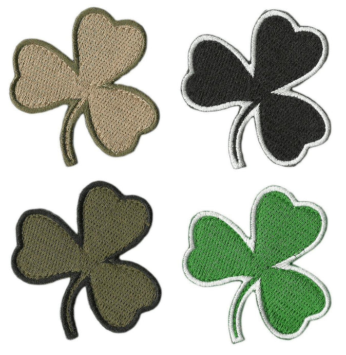 BuckUp Tactical Morale Patch Hook Die Cut Clover Patches 2