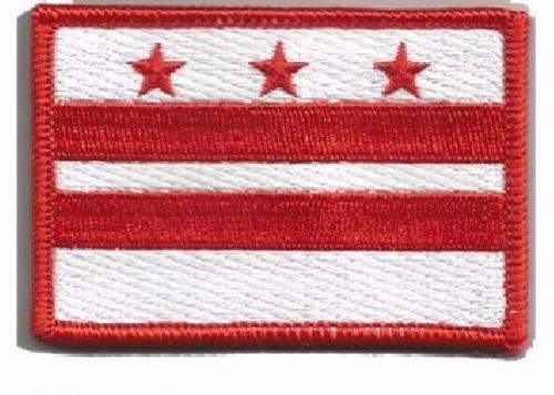 BuckUp Tactical Morale Patch Hook District of Columbia State Patches 3x2