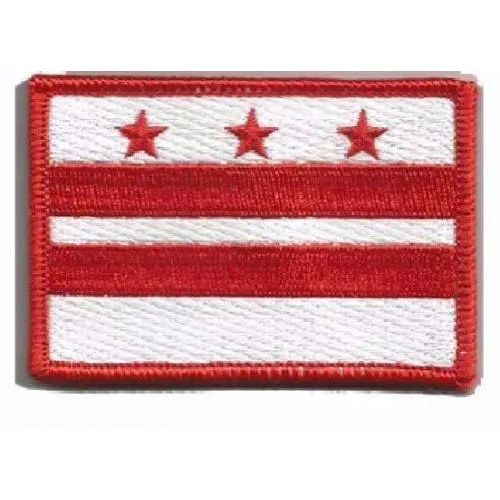BuckUp Tactical Morale Patch Hook District of Columbia State Patches 3x2
