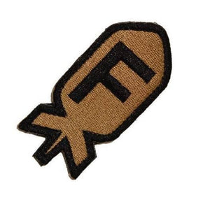 BuckUp Tactical Morale Patch Hook F Bomb F*ck F Word Patches 2.75" - BuckUp Tactical