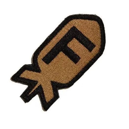 BuckUp Tactical Morale Patch Hook F Bomb F*ck F Word Patches 2.75