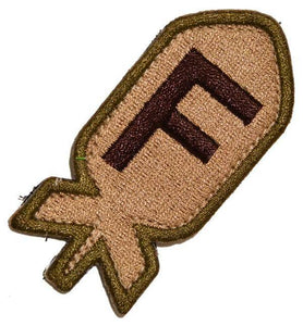 BuckUp Tactical Morale Patch Hook F Bomb F*ck F Word Patches 2.75" - BuckUp Tactical