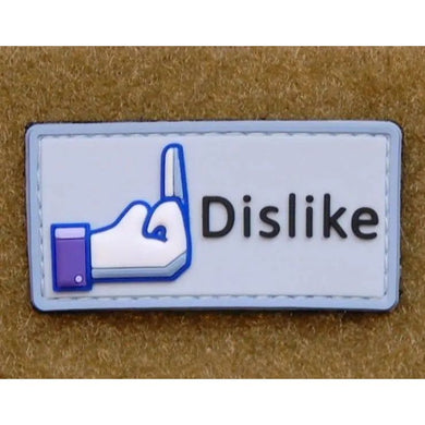 BuckUp Tactical Morale Patch Hook Facebook Middle Finger Patch 2x1