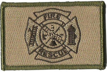 BuckUp Tactical Morale Patch Hook FD Fire Fighter Department Seal Patches 3x2" - BuckUp Tactical