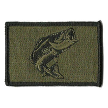 BuckUp Tactical Morale Patch Hook Fishing Bass Wildlife Patches 3x2" - BuckUp Tactical