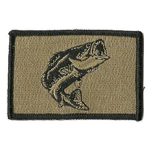 BuckUp Tactical Morale Patch Hook Fishing Bass Wildlife Patches 3x2" - BuckUp Tactical