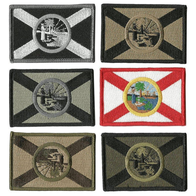 BuckUp Tactical Morale Patch Hook Florida Tallahassee State Patches 3x2