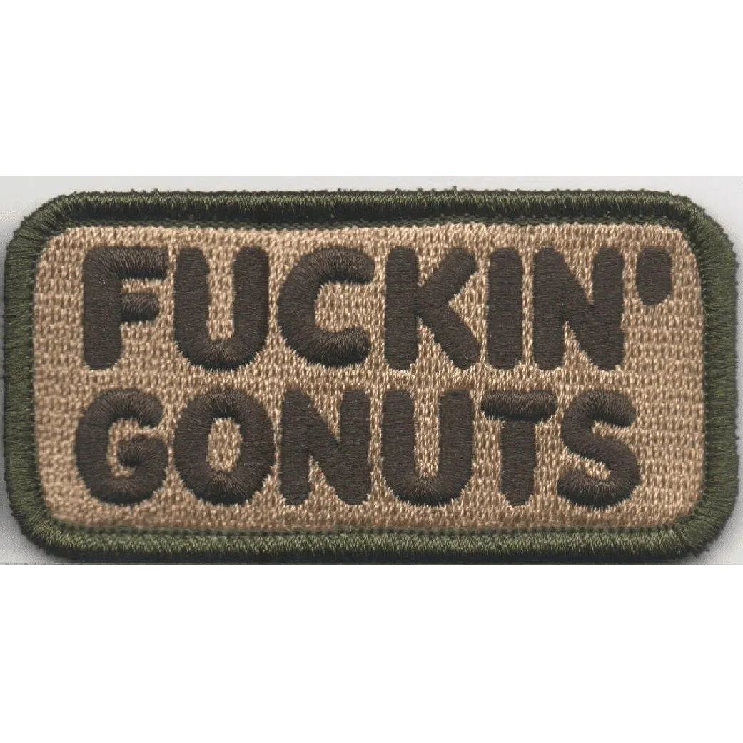 BuckUp Tactical Morale Patch Hook Fuckin Gonuts Patches 1.5x3