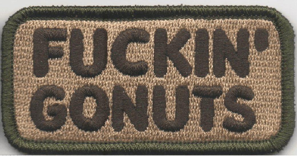 BuckUp Tactical Morale Patch Hook Fuckin Gonuts Patches 1.5x3