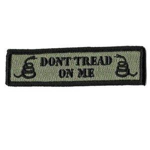 BuckUp Tactical Morale Patch Hook Gadsden Don't Tread on Me DTOM Patches 3.75x1" - BuckUp Tactical