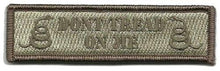 BuckUp Tactical Morale Patch Hook Gadsden Don't Tread on Me DTOM Patches 3.75x1" - BuckUp Tactical