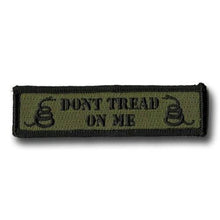 BuckUp Tactical Morale Patch Hook Gadsden Don't Tread on Me DTOM Patches 3.75x1" - BuckUp Tactical