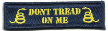BuckUp Tactical Morale Patch Hook Gadsden Don't Tread on Me DTOM Patches 3.75x1" - BuckUp Tactical