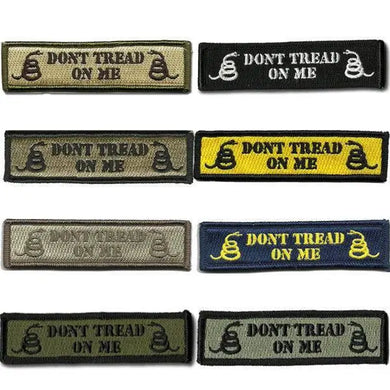 BuckUp Tactical Morale Patch Hook Gadsden Don't Tread on Me DTOM Patches 3.75x1