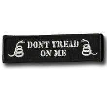 BuckUp Tactical Morale Patch Hook Gadsden Don't Tread on Me DTOM Patches 3.75x1" - BuckUp Tactical