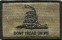 BuckUp Tactical Morale Patch Hook Gadsden DTOM Don't Tread On Me Patches 3x2" - BuckUp Tactical