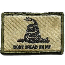 BuckUp Tactical Morale Patch Hook Gadsden DTOM Don't Tread On Me Patches 3x2" - BuckUp Tactical