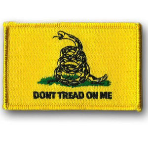 BuckUp Tactical Morale Patch Hook Gadsden DTOM Don't Tread On Me Patches 3x2" - BuckUp Tactical