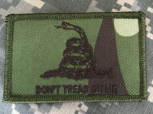 BuckUp Tactical Morale Patch Hook Gadsden DTOM Don't Tread On Me Patches 3x2" - BuckUp Tactical