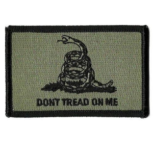 BuckUp Tactical Morale Patch Hook Gadsden DTOM Don't Tread On Me Patches 3x2" - BuckUp Tactical