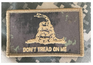 BuckUp Tactical Morale Patch Hook Gadsden DTOM Don't Tread On Me Patches 3x2" - BuckUp Tactical