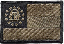 BuckUp Tactical Morale Patch Hook Georgia Atlanta State Patches 3x2" - BuckUp Tactical