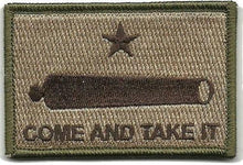 BuckUp Tactical Morale Patch Hook Gonzales Come & Take it Cannon Patches 3x2" - BuckUp Tactical