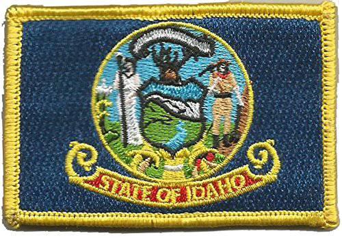 BuckUp Tactical Morale Patch Hook Idaho Boise State Patches 3x2