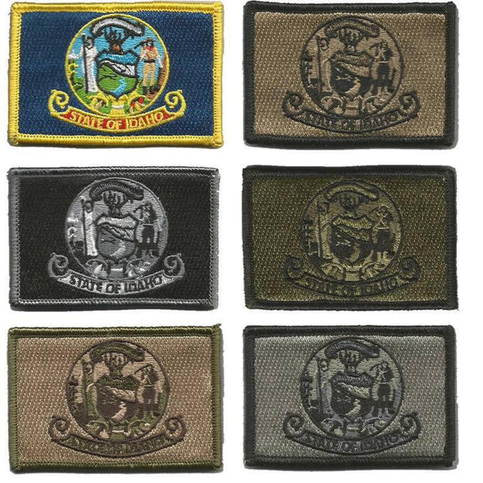 BuckUp Tactical Morale Patch Hook Idaho Boise State Patches 3x2