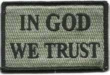 BuckUp Tactical Morale Patch Hook In God We Trust Patches 3x2" - BuckUp Tactical