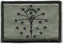 BuckUp Tactical Morale Patch Hook Indiana Indianapolis State Patches 3x2" - BuckUp Tactical