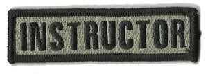 BuckUp Tactical Morale Patch Hook Instructor Morale Patches 3.75x1" - BuckUp Tactical