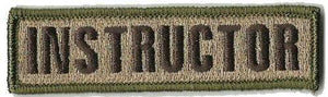 BuckUp Tactical Morale Patch Hook Instructor Morale Patches 3.75x1" - BuckUp Tactical