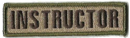 BuckUp Tactical Morale Patch Hook Instructor Morale Patches 3.75x1