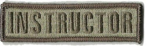 BuckUp Tactical Morale Patch Hook Instructor Morale Patches 3.75x1" - BuckUp Tactical