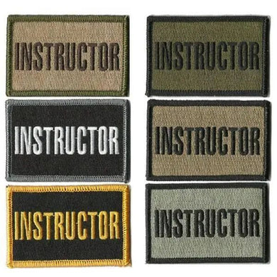 BuckUp Tactical Morale Patch Hook Instructor Patches 3x2