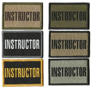 BuckUp Tactical Morale Patch Hook Instructor Patches 3x2" - BuckUp Tactical