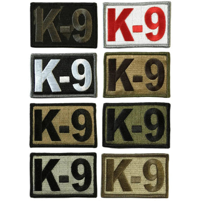 BuckUp Tactical Morale Patch Hook K9 K-9 Sheriff PD Police Patches 3x2" Sized.