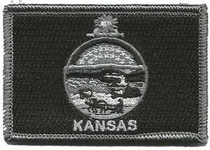 BuckUp Tactical Morale Patch Hook Kansas Topeka State Patches 3x2" - BuckUp Tactical
