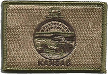 BuckUp Tactical Morale Patch Hook Kansas Topeka State Patches 3x2" - BuckUp Tactical