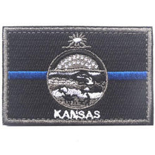 BuckUp Tactical Morale Patch Hook Kansas Topeka State Patches 3x2" - BuckUp Tactical