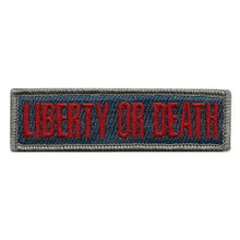 BuckUp Tactical Morale Patch Hook Liberty Or Death Morale Patches 3.75x1" - BuckUp Tactical