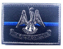 BuckUp Tactical Morale Patch Hook Louisiana Baton Rouge State Patches 3x2" - BuckUp Tactical