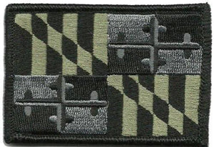 BuckUp Tactical Morale Patch Hook Maryland Annapolis State Patches 3x2" - BuckUp Tactical