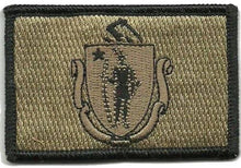 BuckUp Tactical Morale Patch Hook Massachusetts Boston State Patches 3x2" - BuckUp Tactical