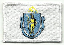 BuckUp Tactical Morale Patch Hook Massachusetts Boston State Patches 3x2" - BuckUp Tactical