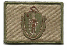 BuckUp Tactical Morale Patch Hook Massachusetts Boston State Patches 3x2" - BuckUp Tactical