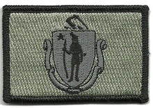 BuckUp Tactical Morale Patch Hook Massachusetts Boston State Patches 3x2" - BuckUp Tactical