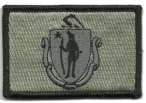 BuckUp Tactical Morale Patch Hook Massachusetts Boston State Patches 3x2" - BuckUp Tactical