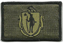 BuckUp Tactical Morale Patch Hook Massachusetts Boston State Patches 3x2" - BuckUp Tactical